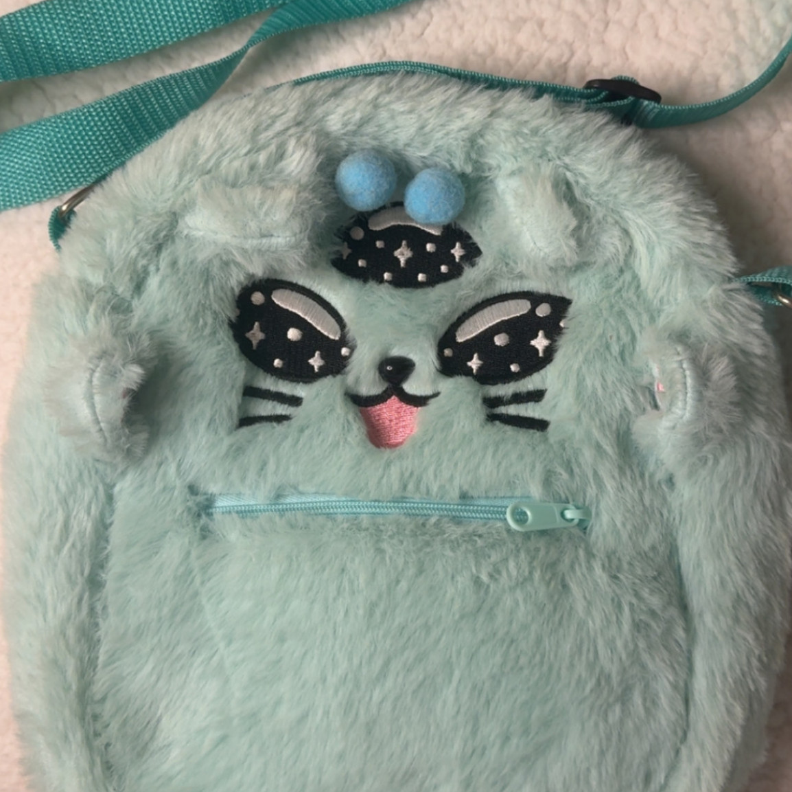 Cute Alien Kitty Purse