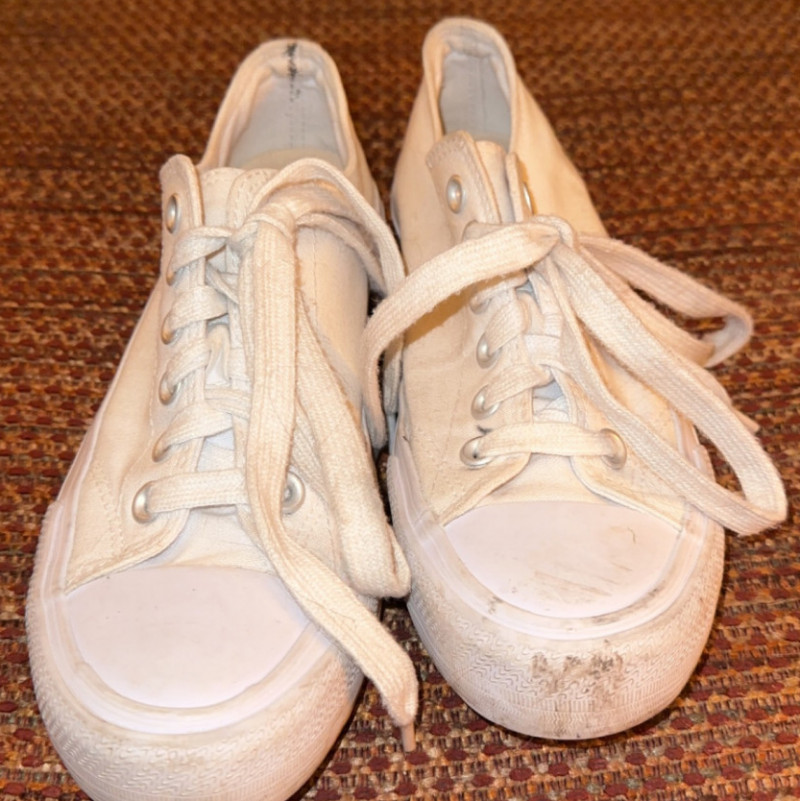 fart white shoes