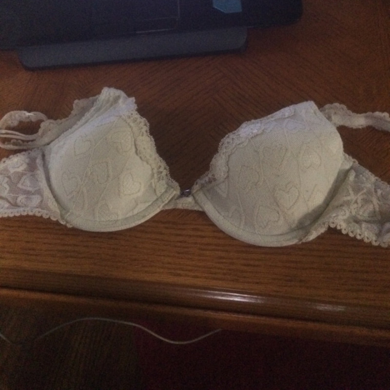 white bra