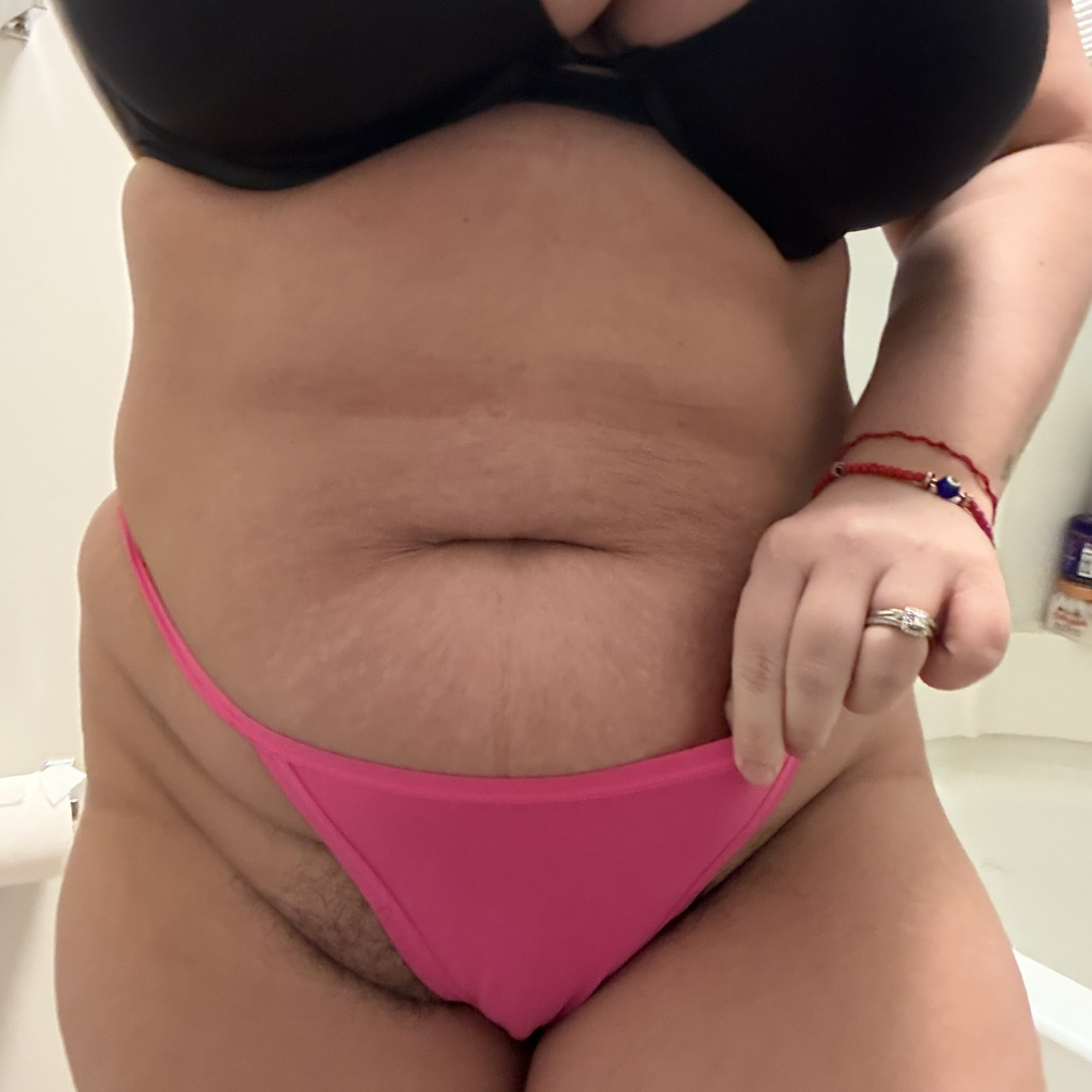 Pink G String