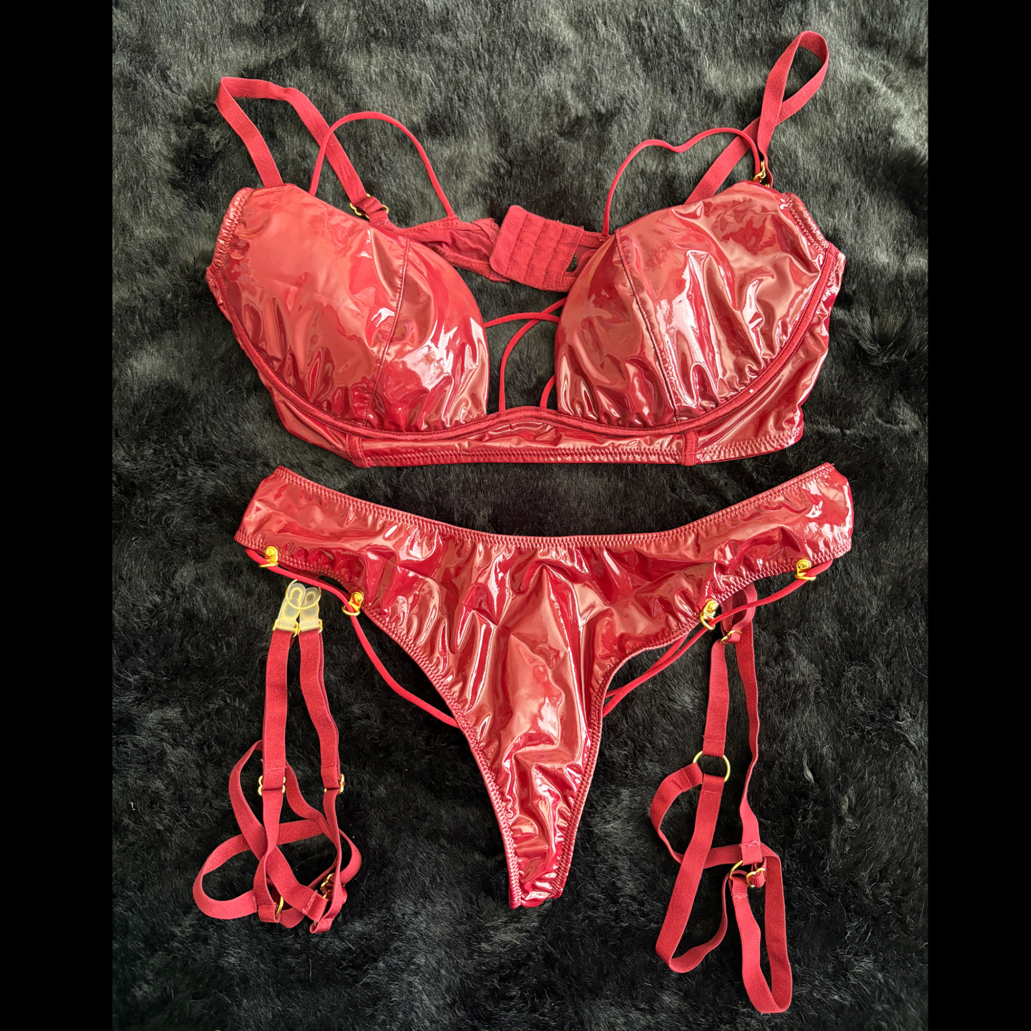 Coral 2 Piece Lingerie Set