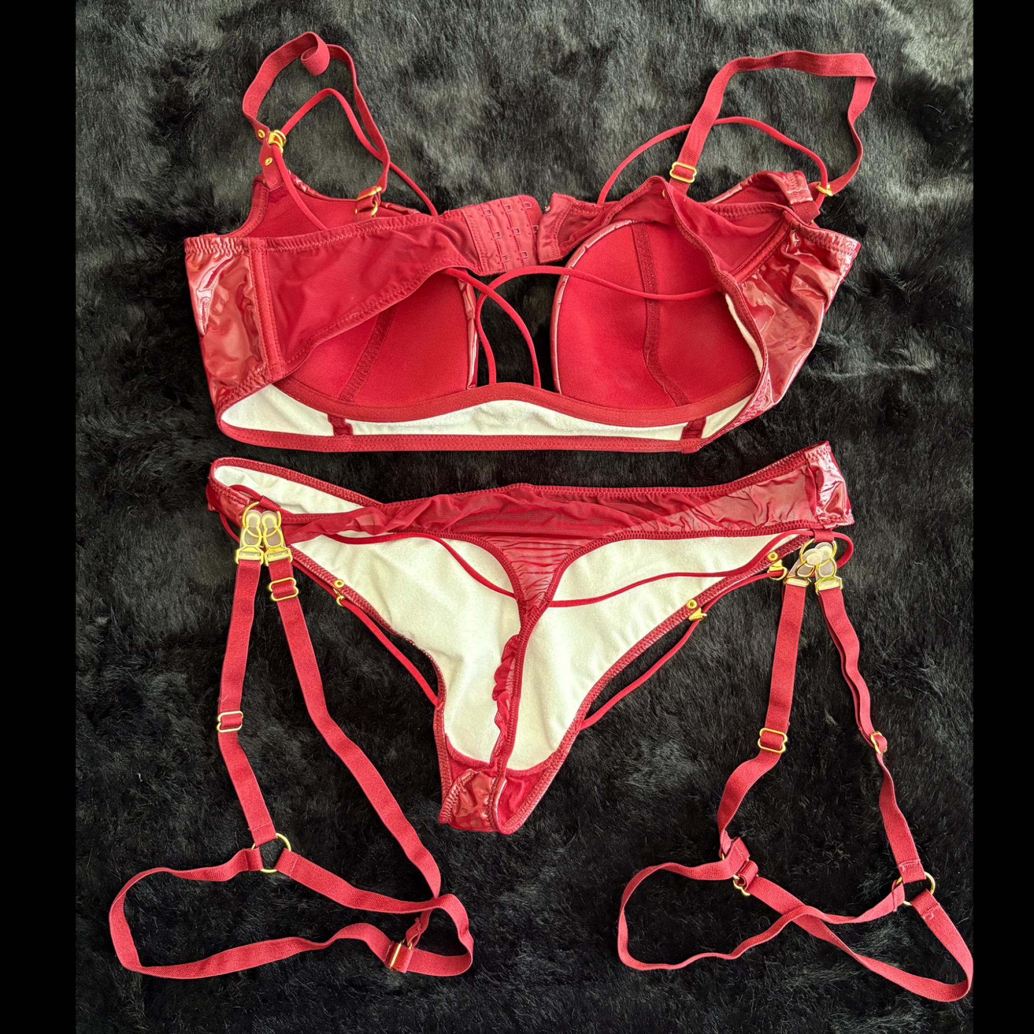 Coral 2 Piece Lingerie Set