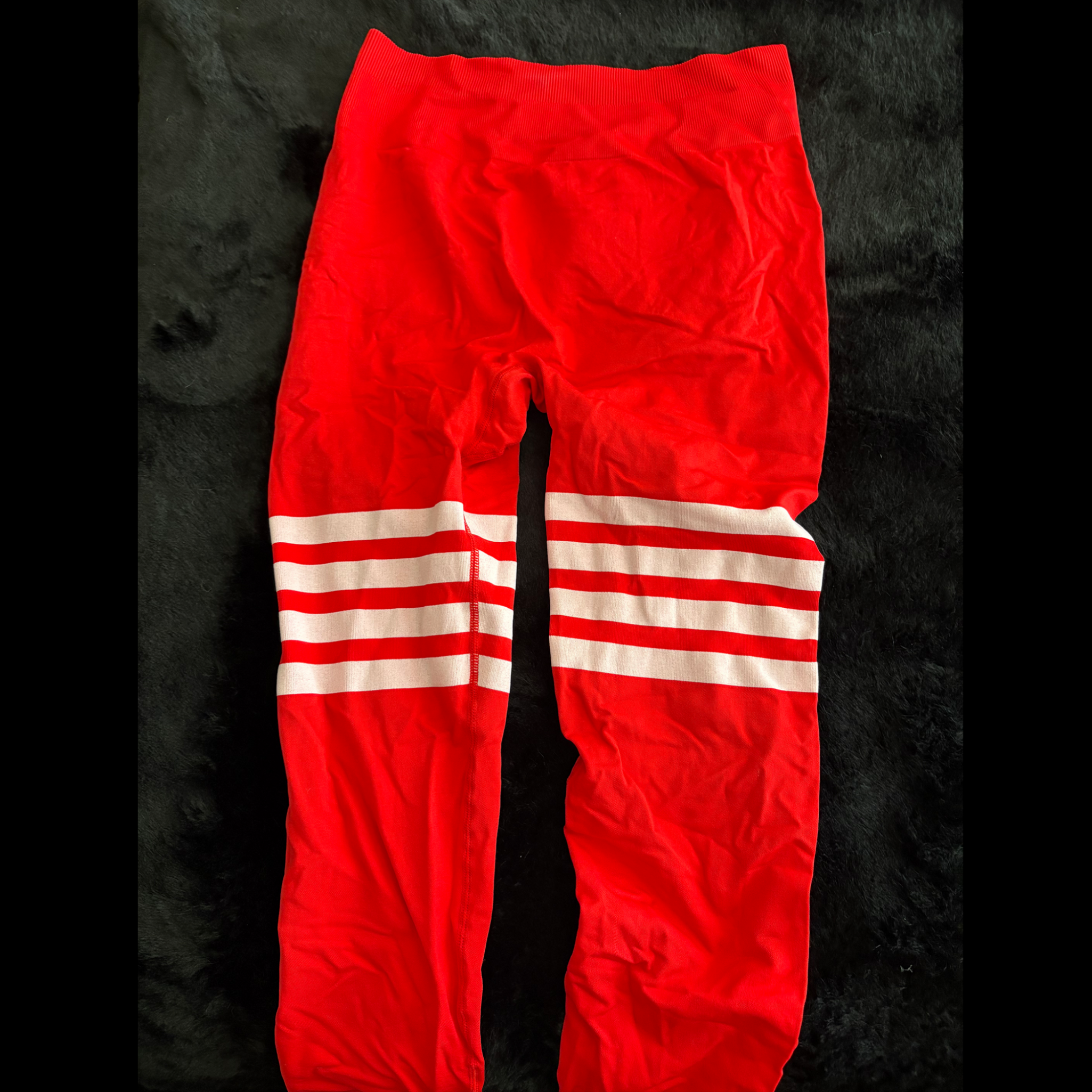 Ripped Red Leggings