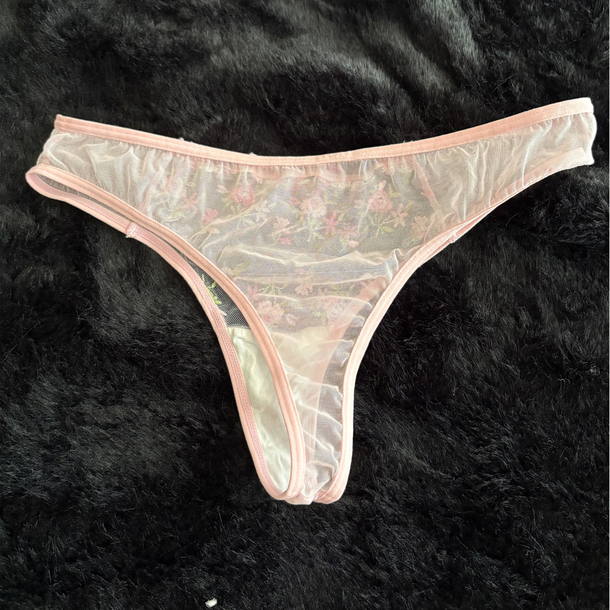 Floral Thong