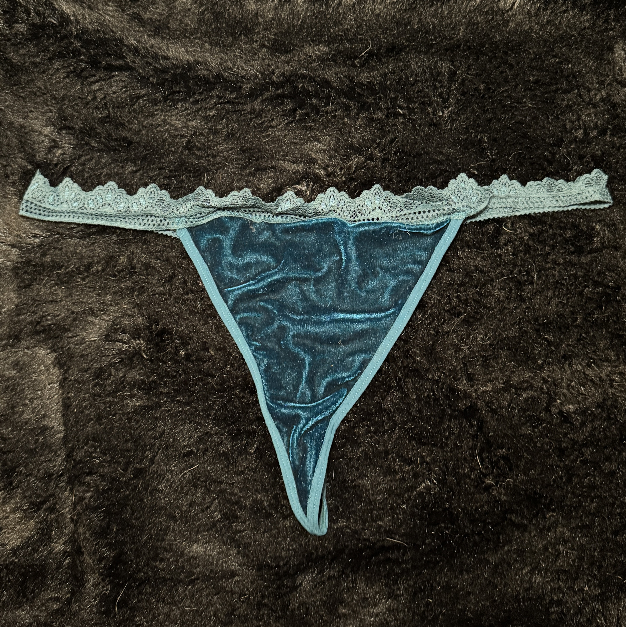 Teal G String