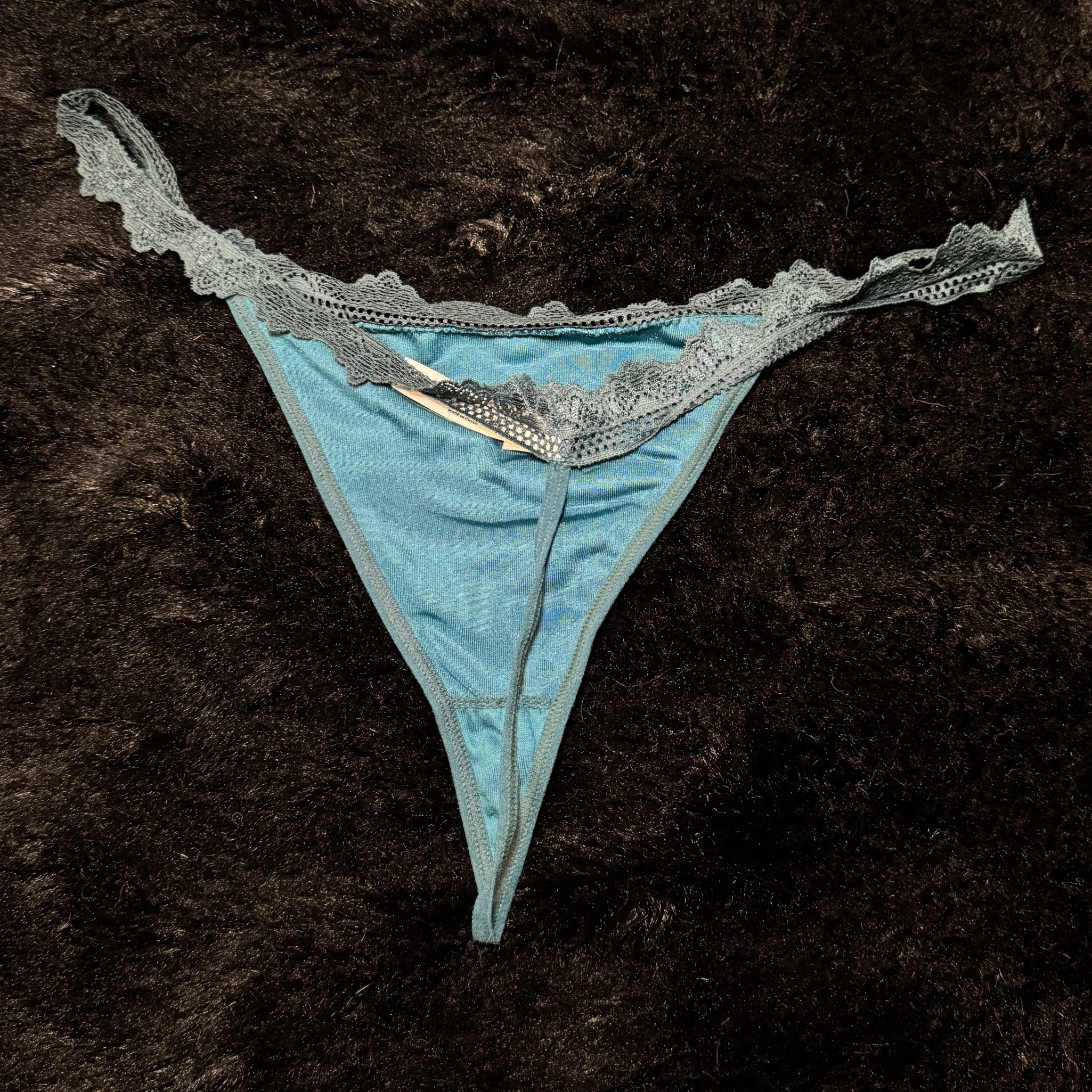 Teal G String