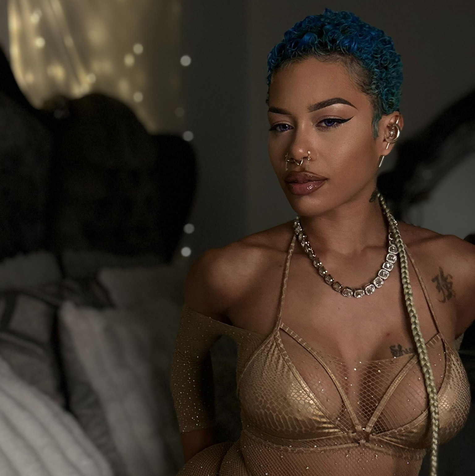 Gold Glam Photo Set SFW