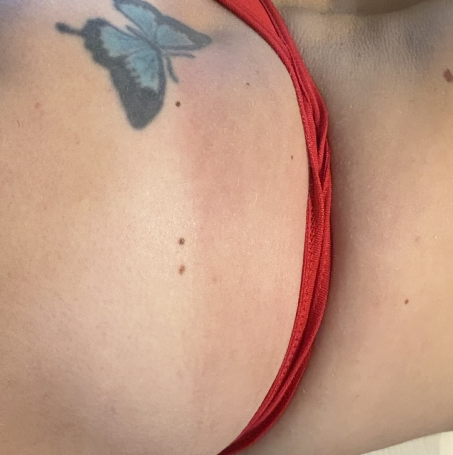 Red thong