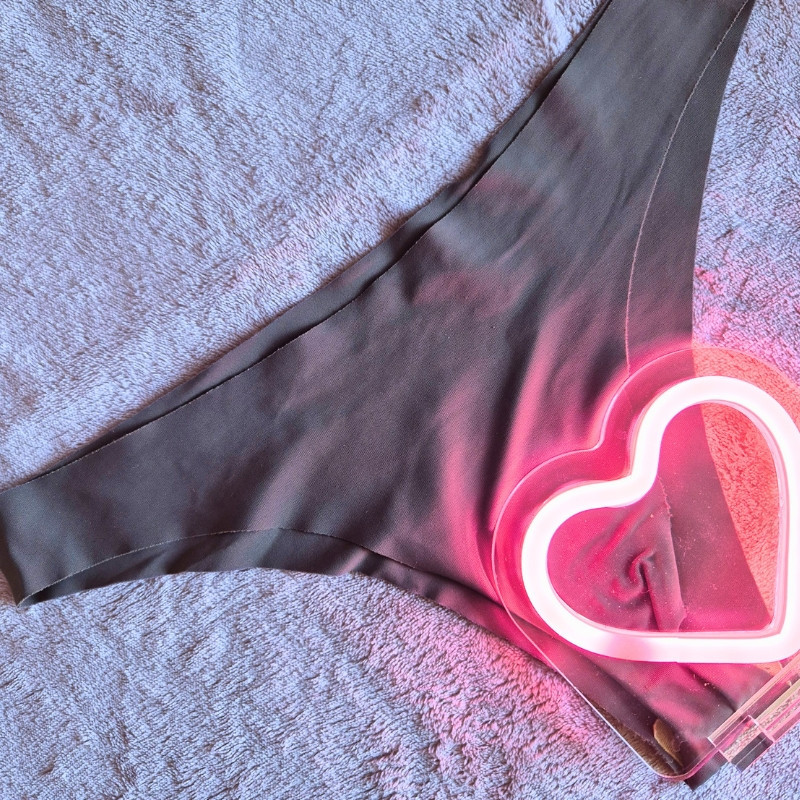 Gray Blue Thong