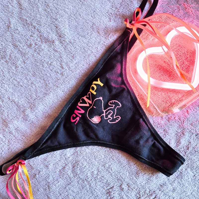 Cute Snoopy Thong