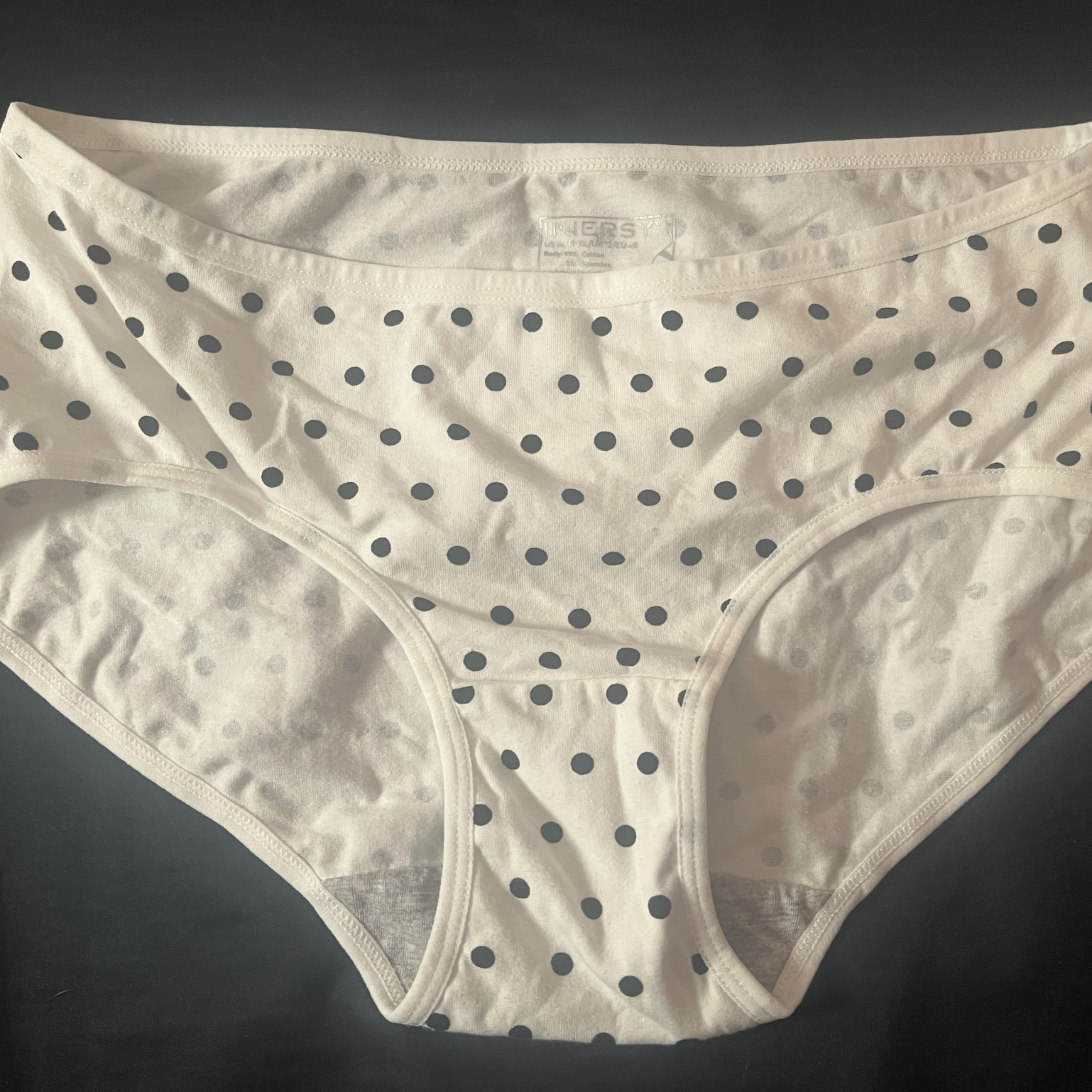 White Polka Dot Panties