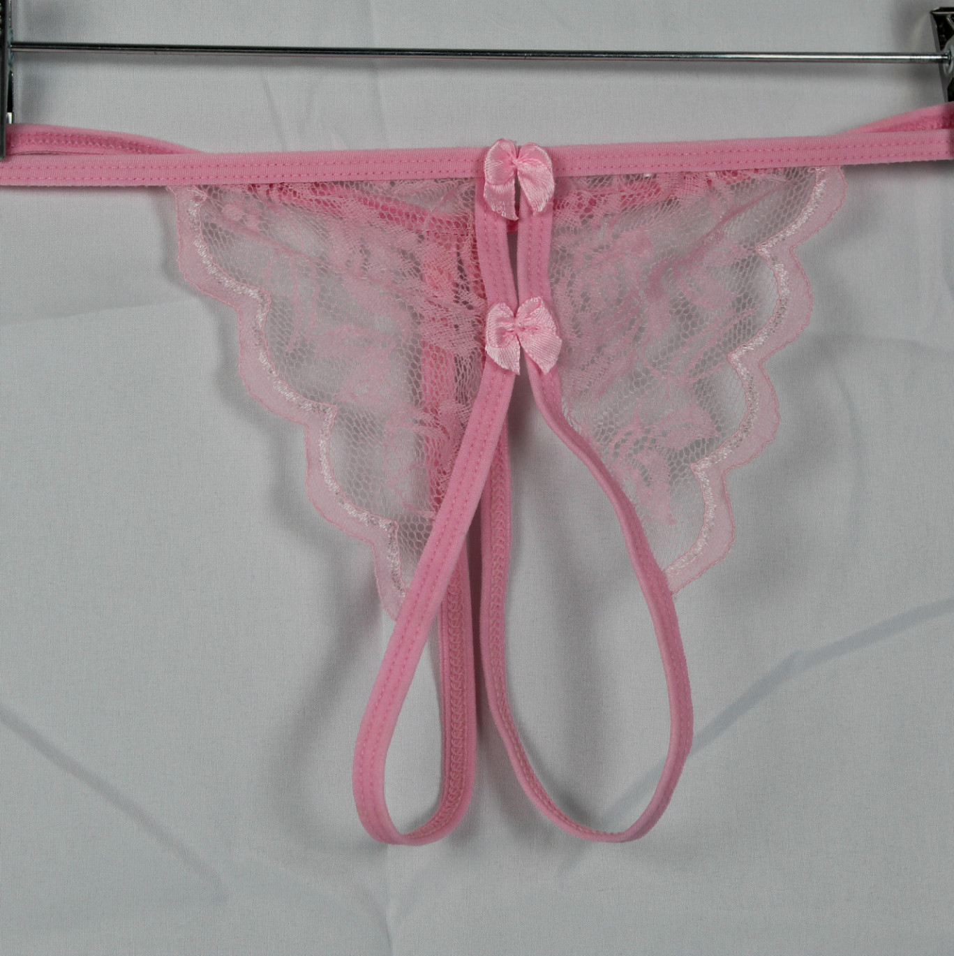 Crotchless thong