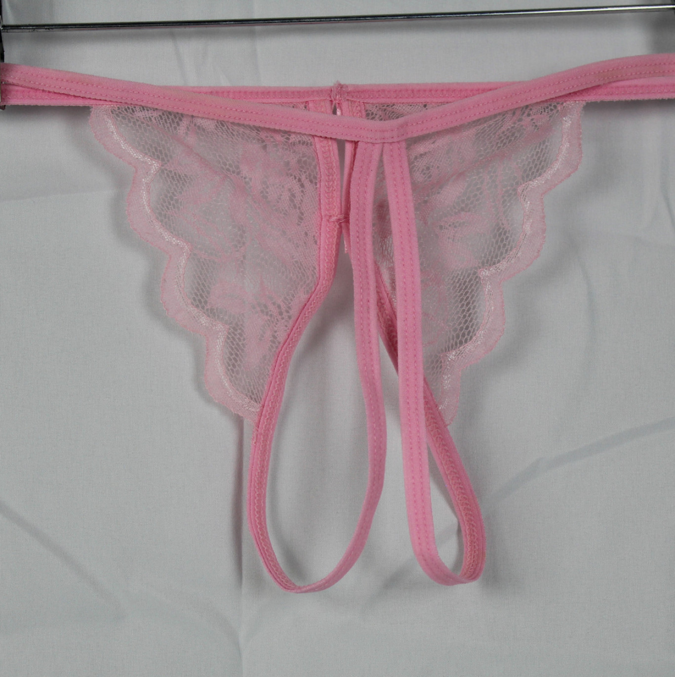 Crotchless thong
