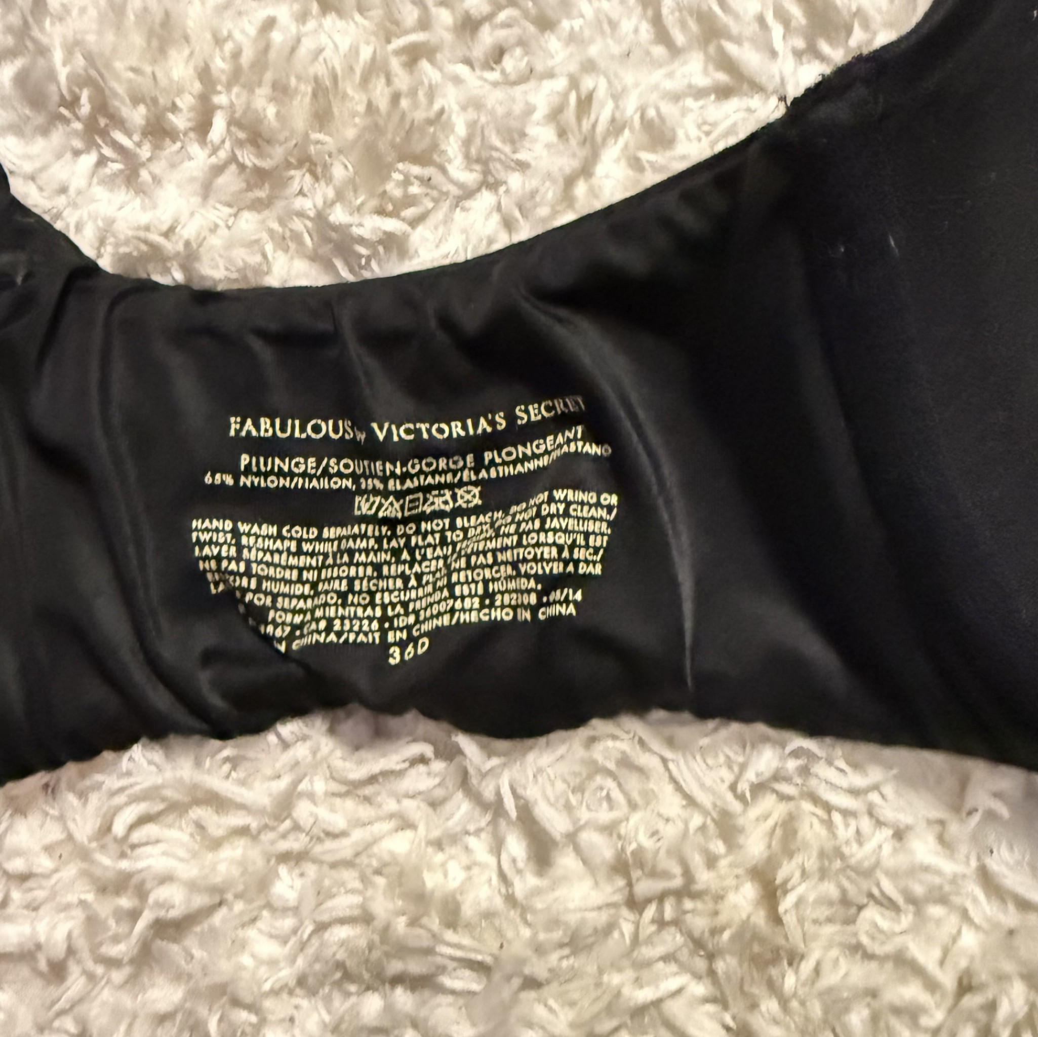 Worn Victorias Secret push up bra