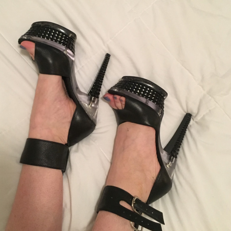 Worn Stripper Shoes
