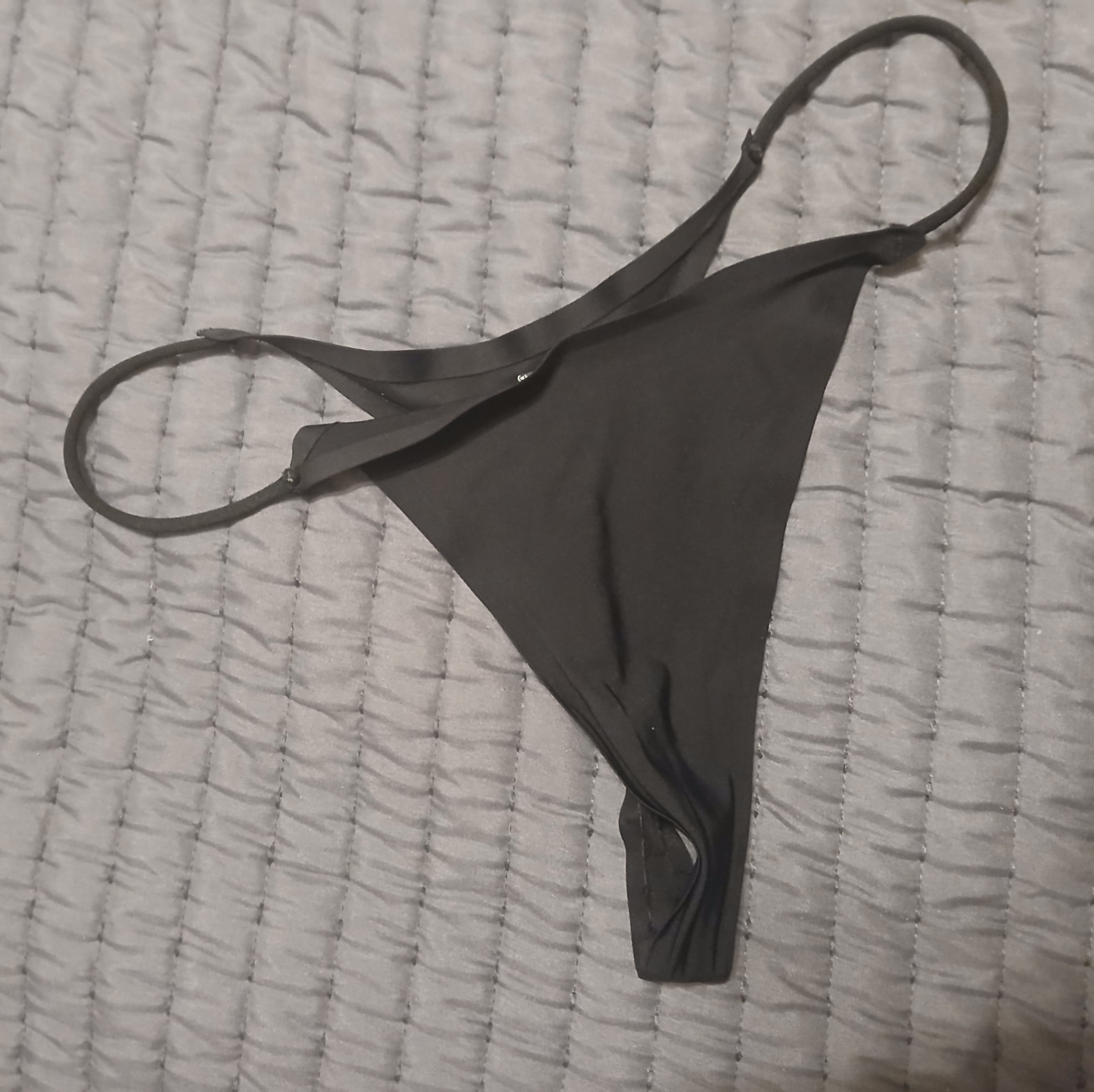Black thong
