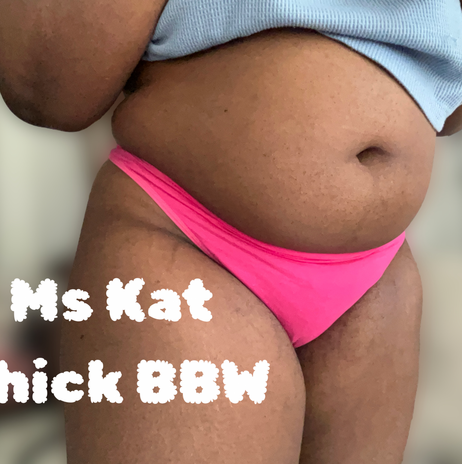 BBWs Pink Thong