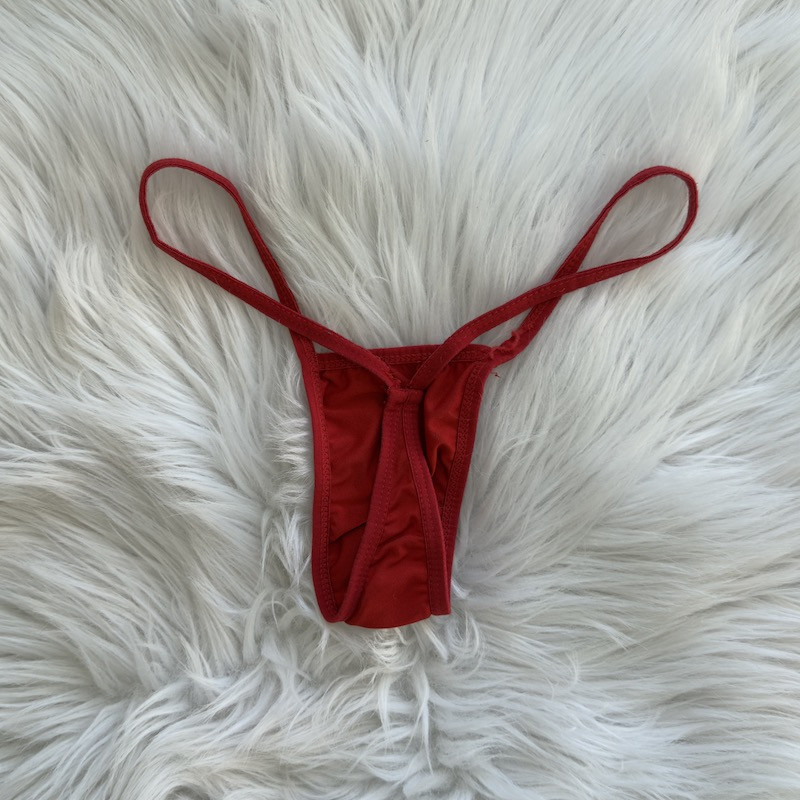 red thong
