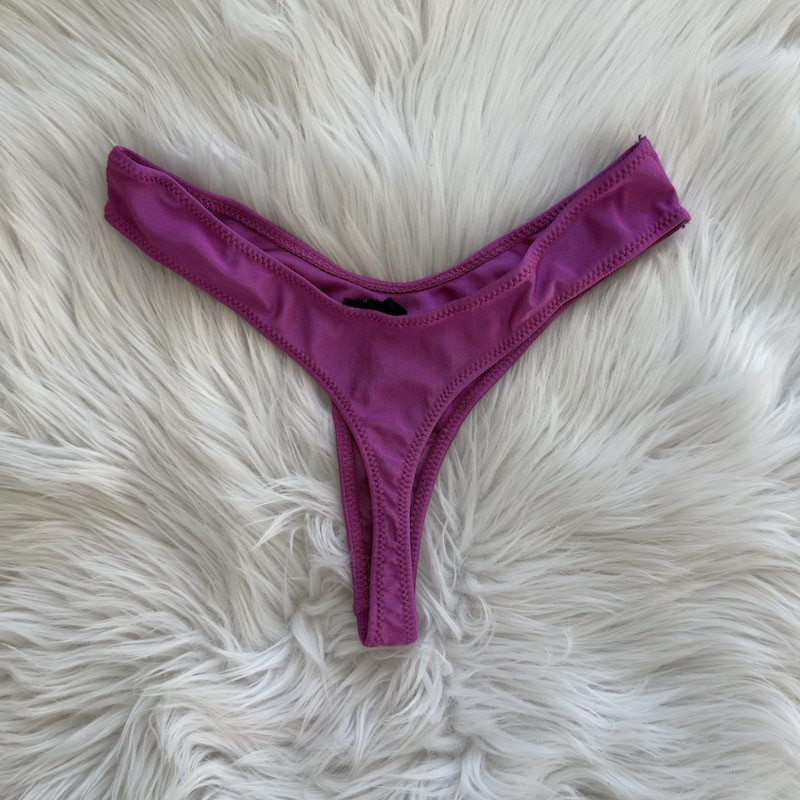 fuchsia thong