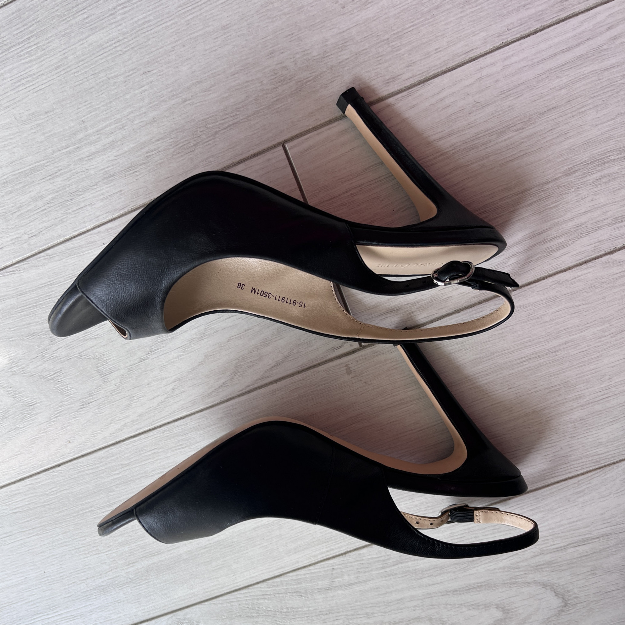 Used Black Sandals