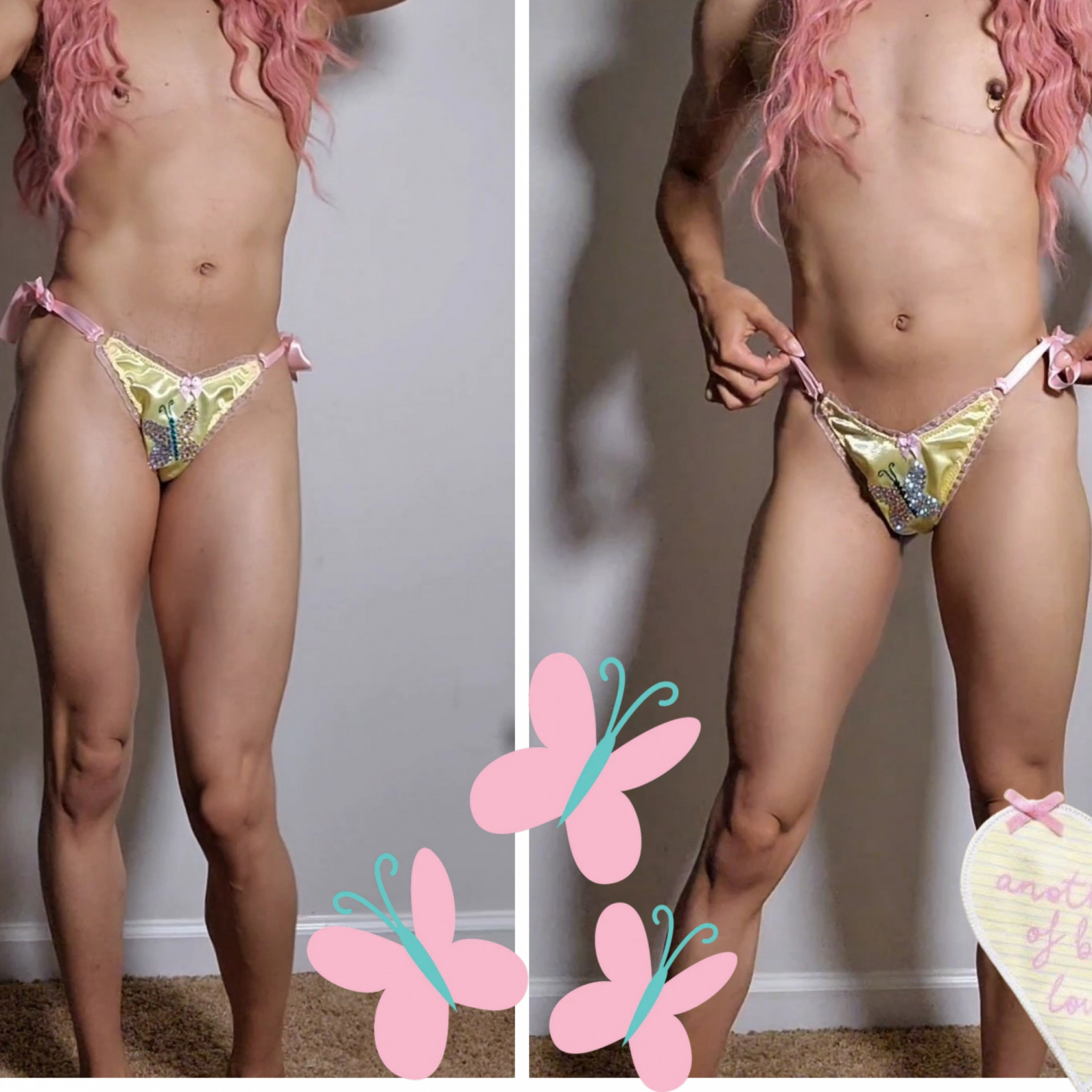 Fluttershys Satin Thong