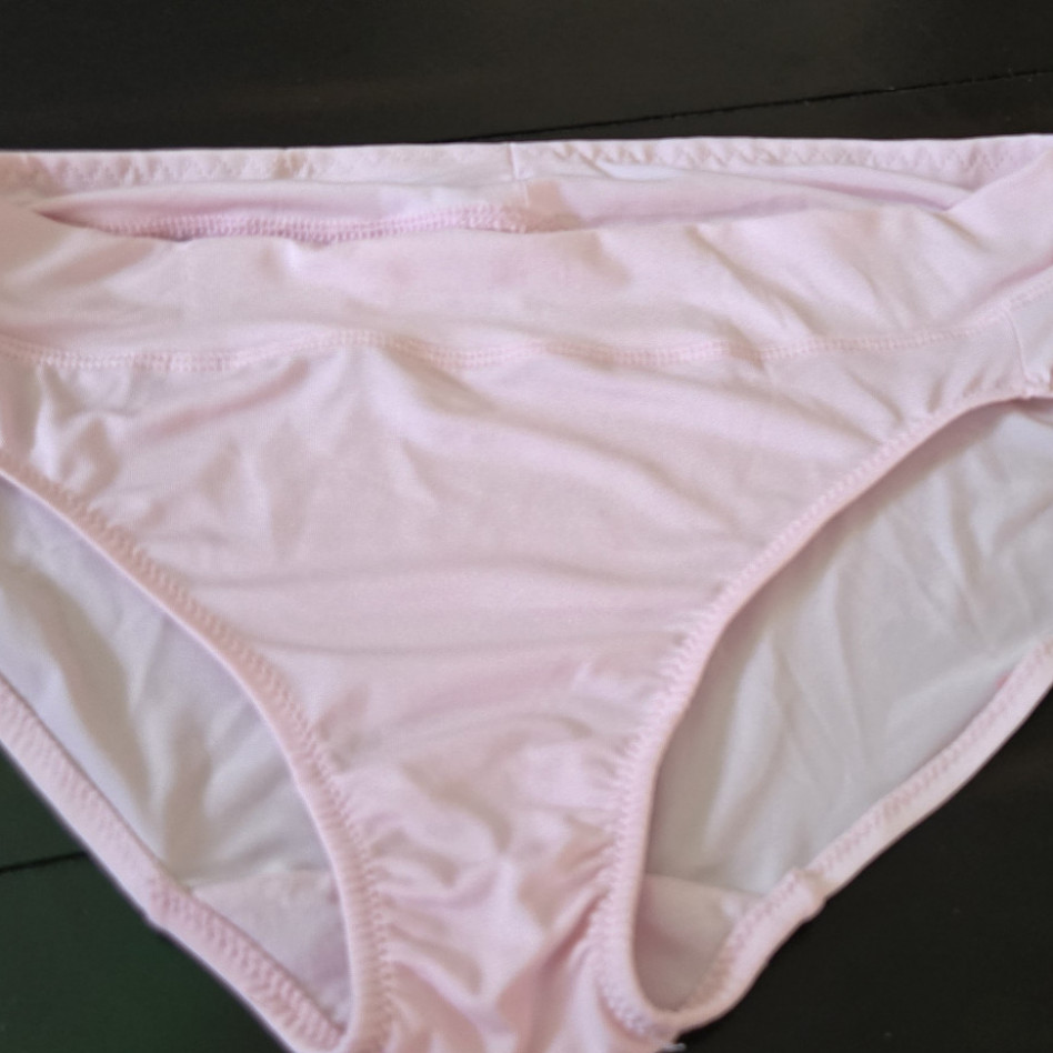 Warners HiCut Rose Pink Microfiber Panties 6M