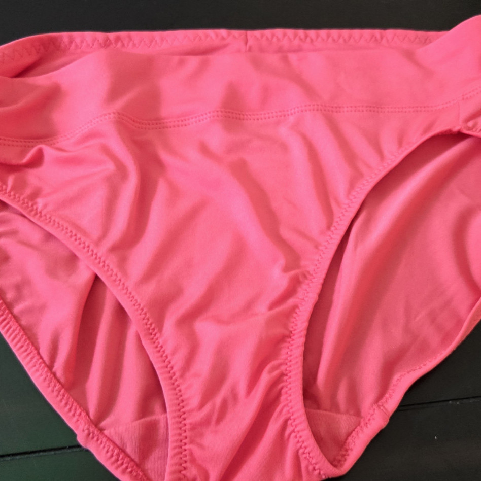 Warners HiCut Peach Microfiber Panties 6M