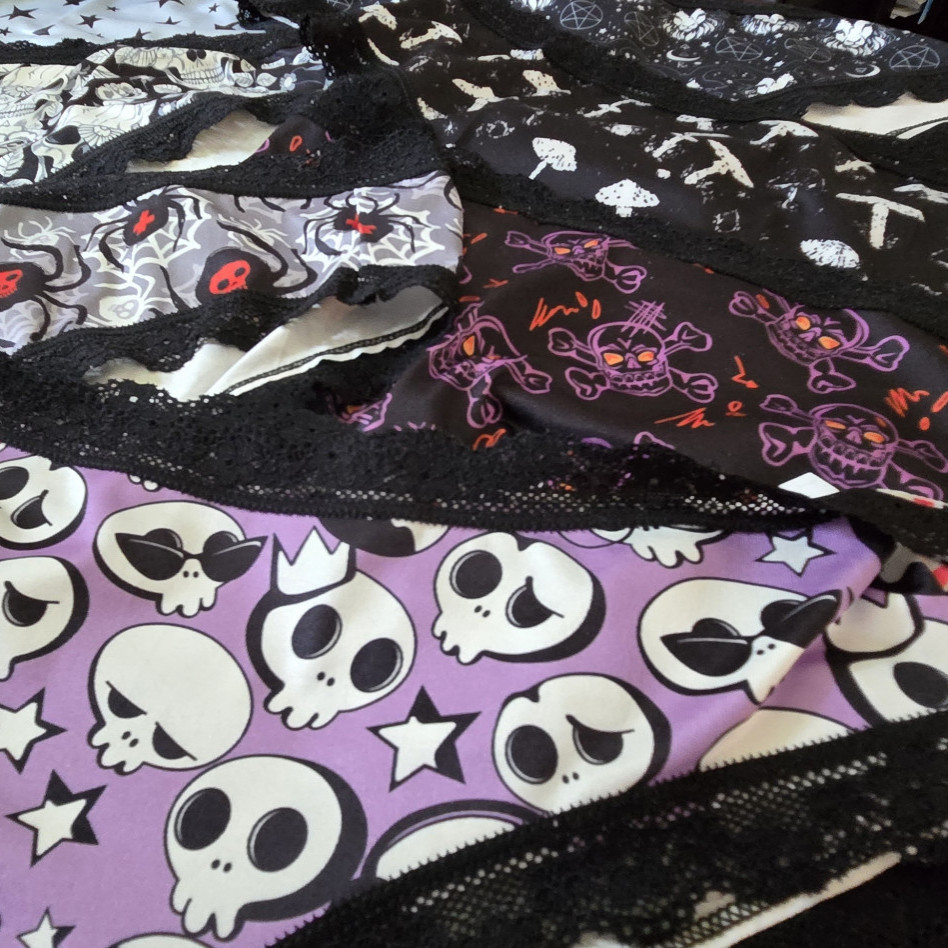 Mystery Panties Promo! Gothic and Halloween Worn Panties