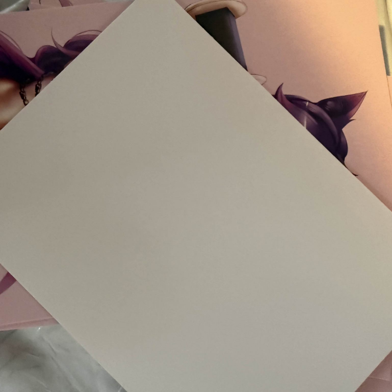 Autographed Kitti Minx PostCard w Special Note!