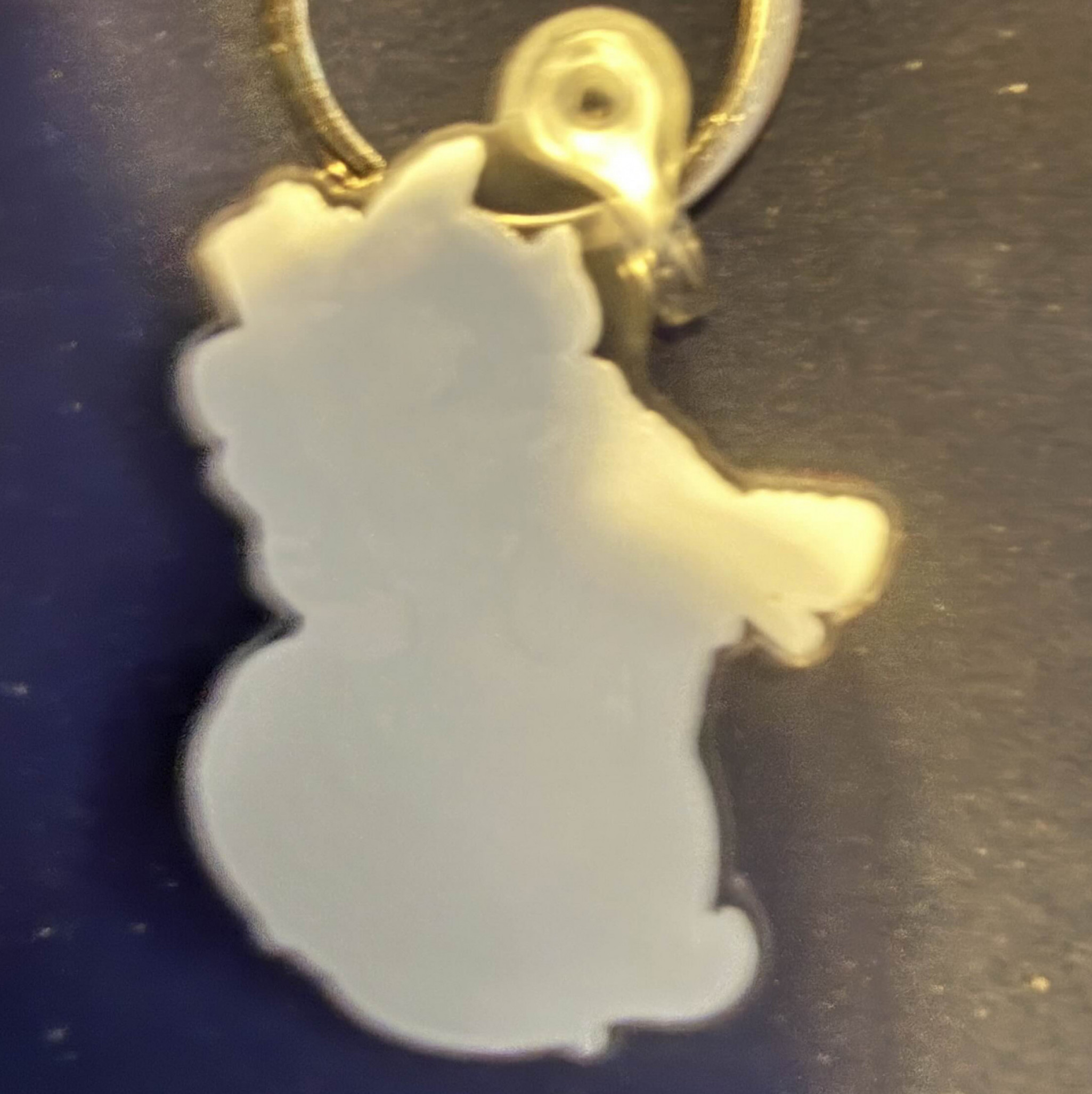 Retro 2022 Kitti Minx Small Plastic Keychains