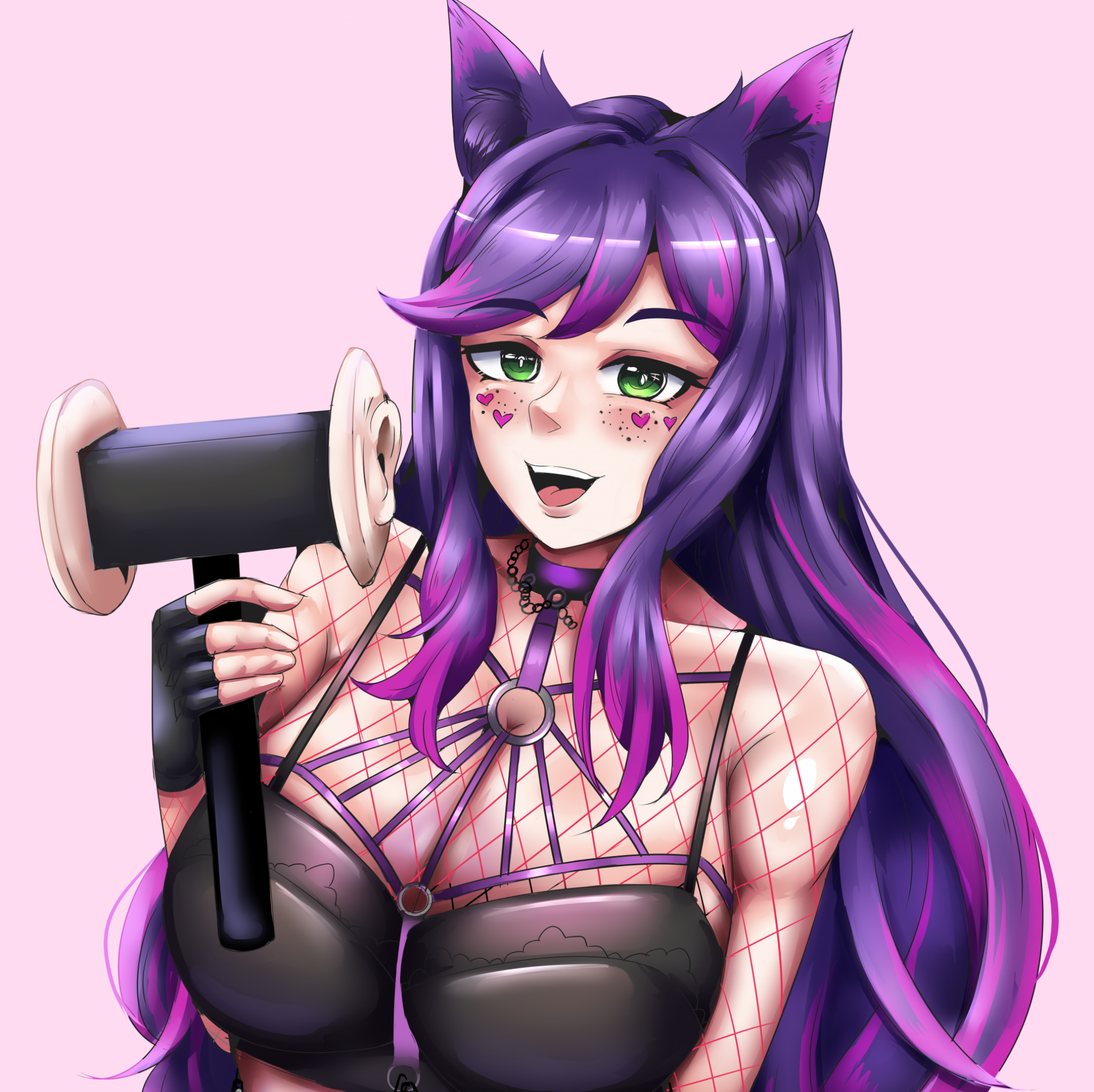 SIGNED Kitti Minx ASMR 12 x 18 Wall Poster