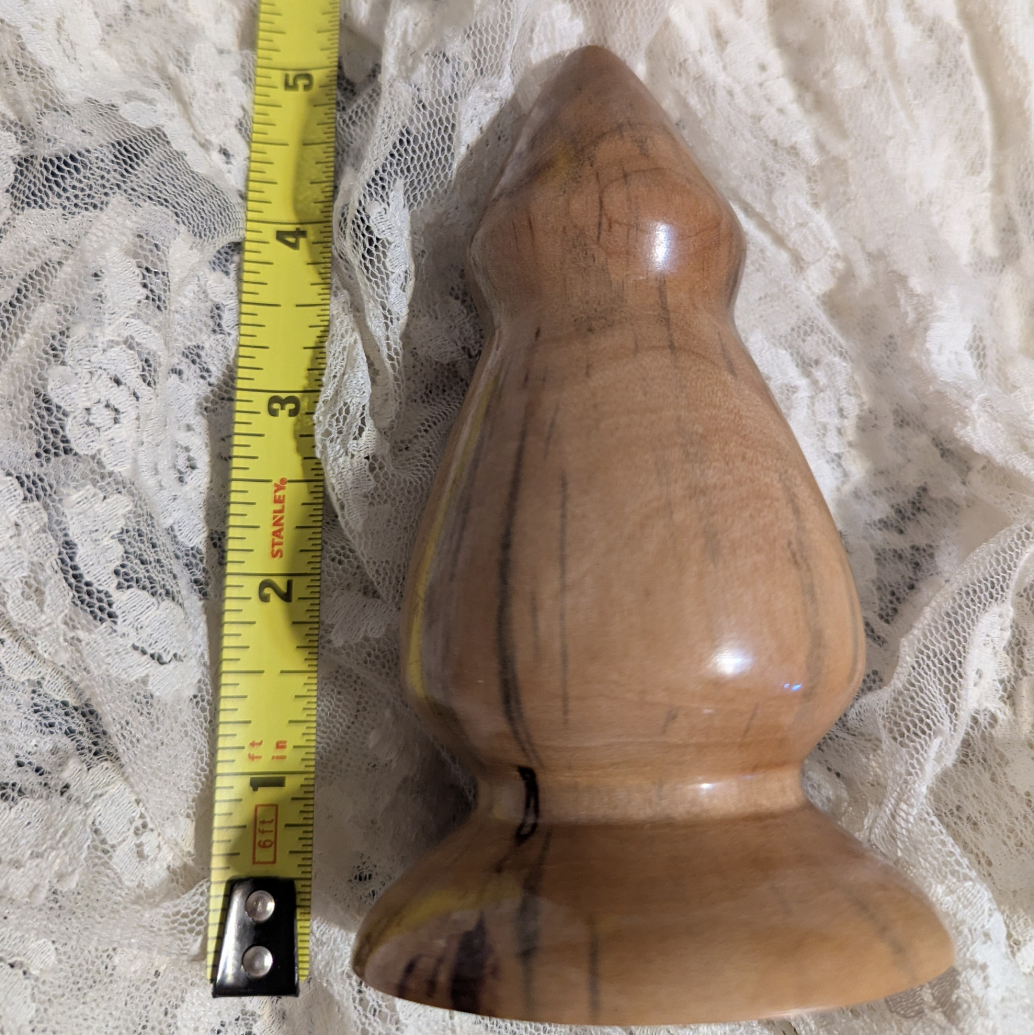Maple Anal Training Butt Plug