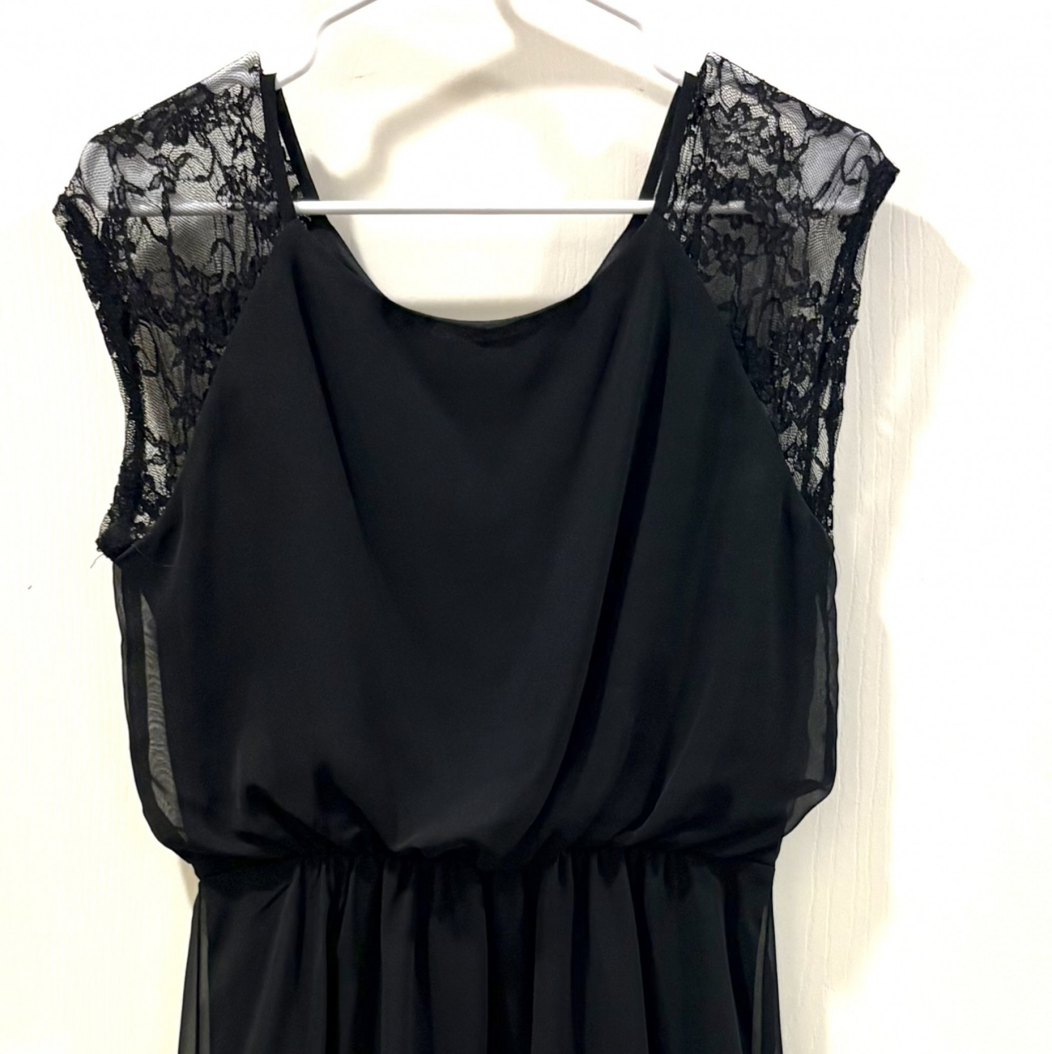 Flowy black dress