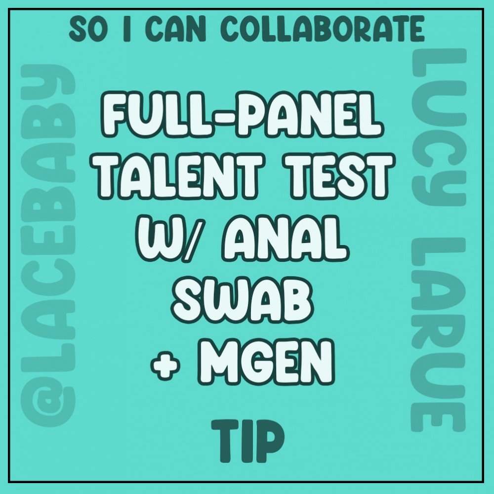 Full Panel Talent Test with Swabs and Mgen