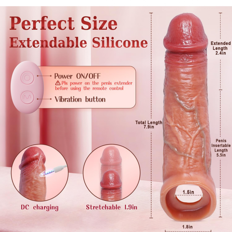 Penis sleeve vibrator