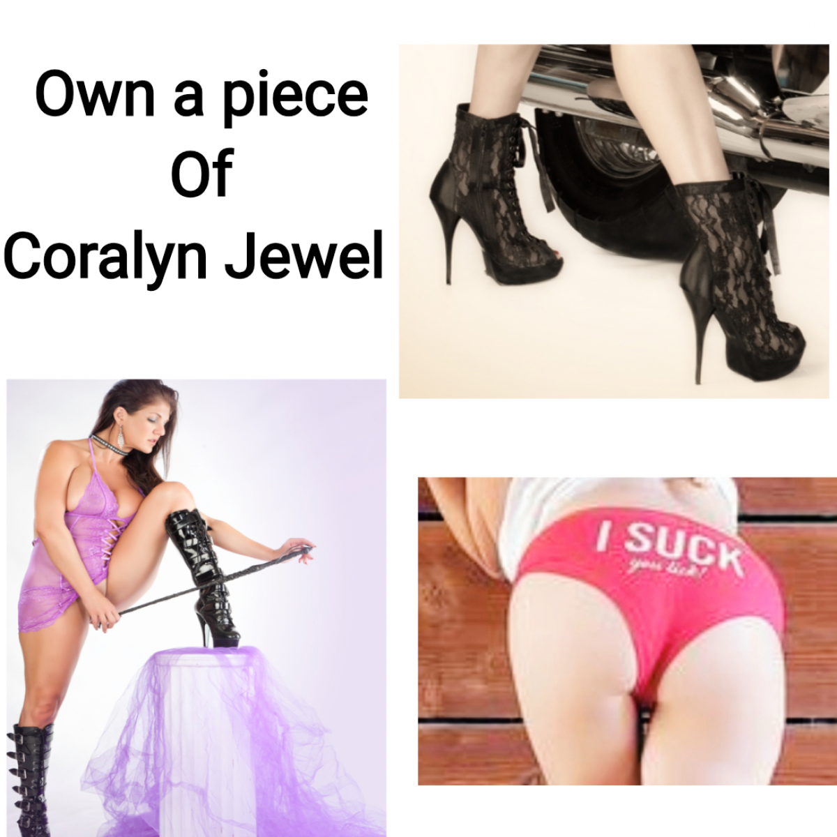 Lingerie sets worn in my scenes