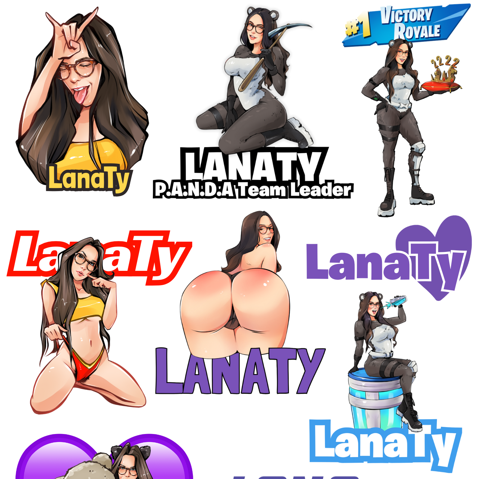 STICKER SHEET MAILED