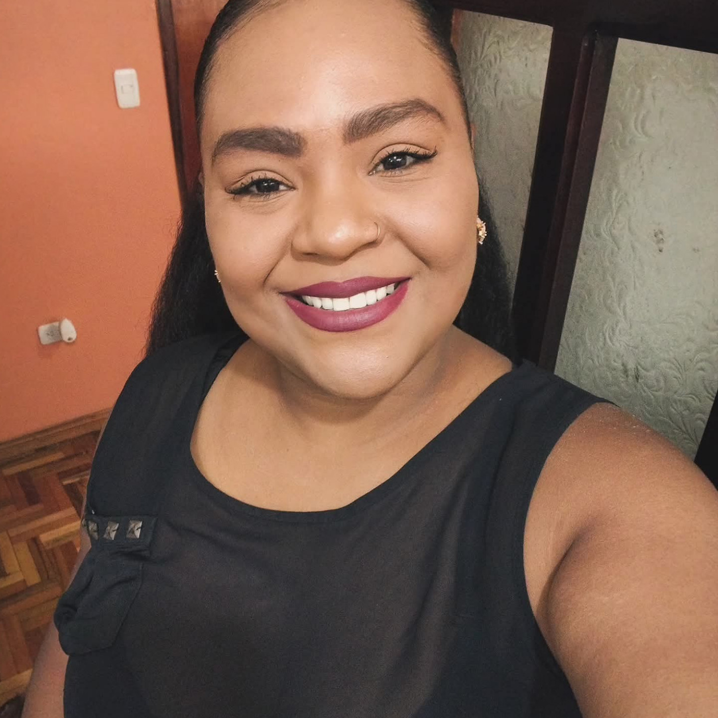 Me siento feliz de estar aquí