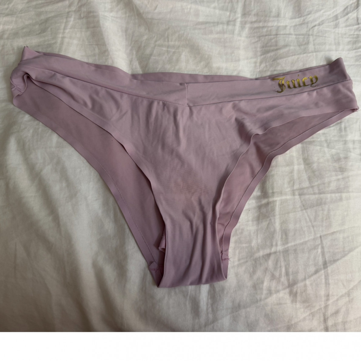 Juicy Couture Panties XL purple lavender grey