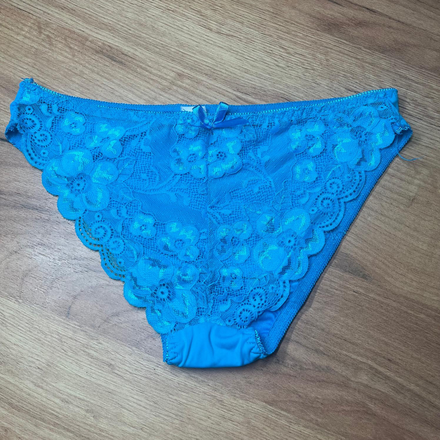 Lace Panties  Periwinkle Blue
