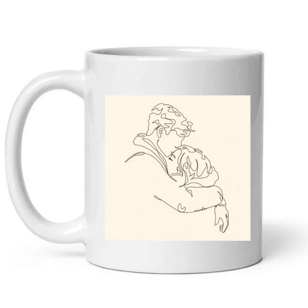 Get a cup with custom drawing on it from me :P