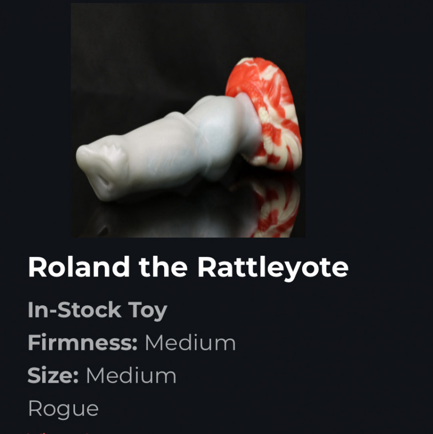 Roland Bad Dragon Dildo