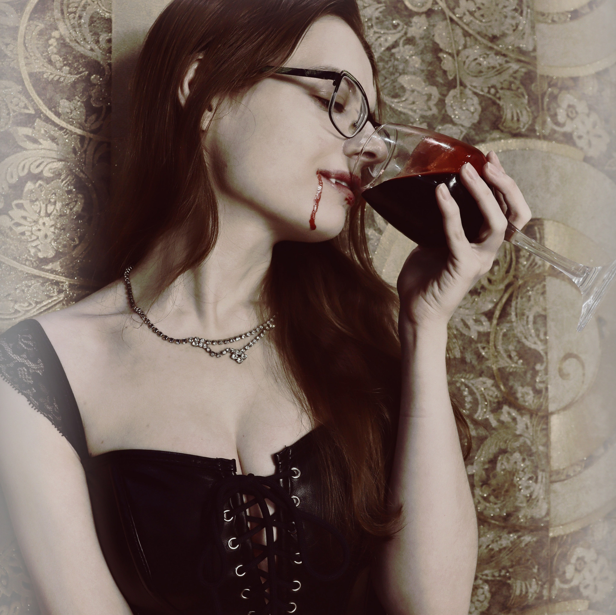 Halloween vampire cosplay photos