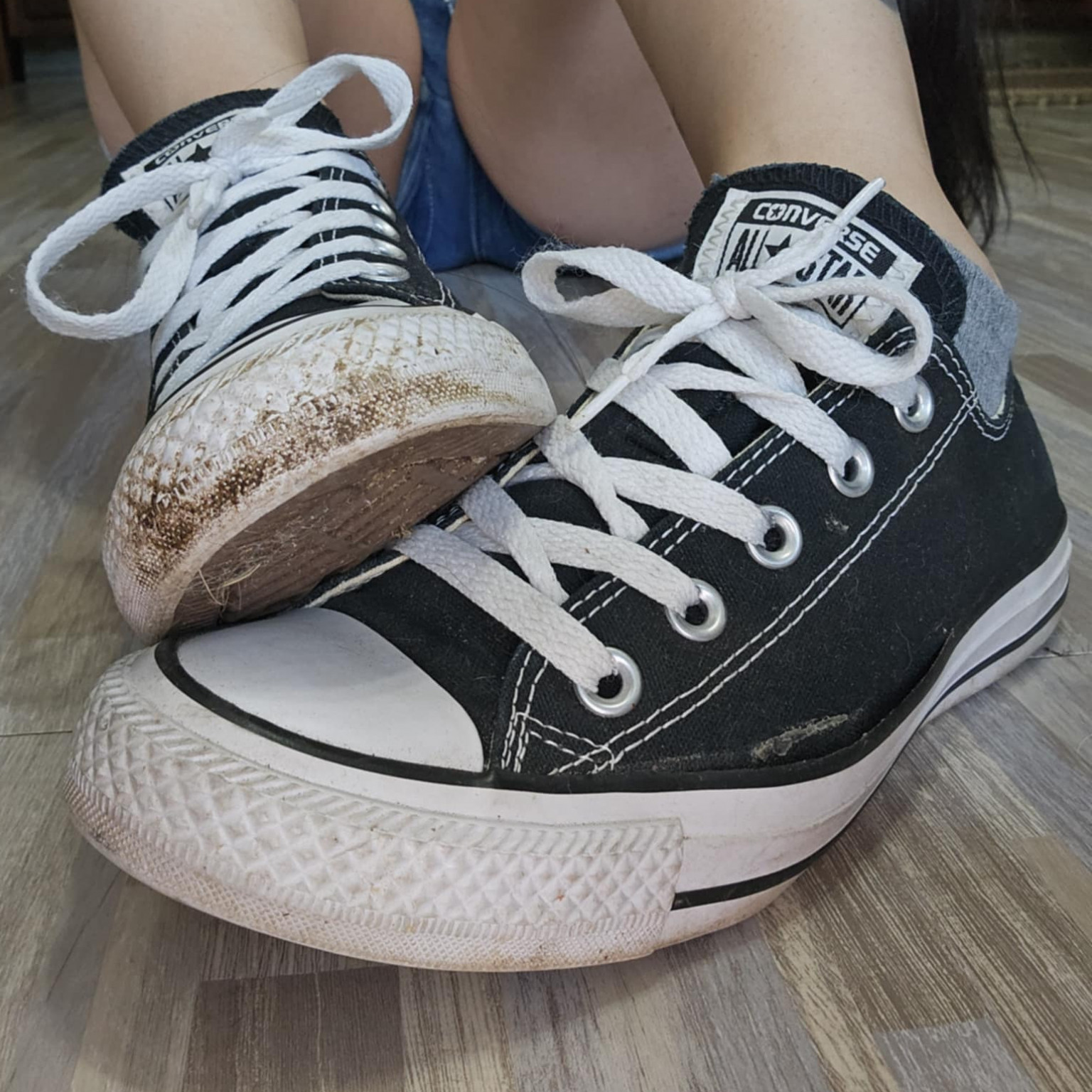 Busted Converse
