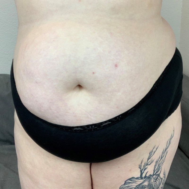 Black cotton panties