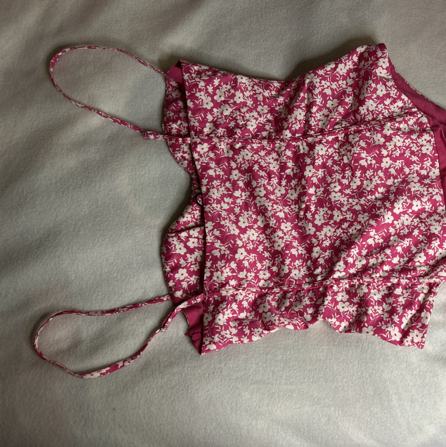 Pretty in Pink Manaias Floral Swimwear