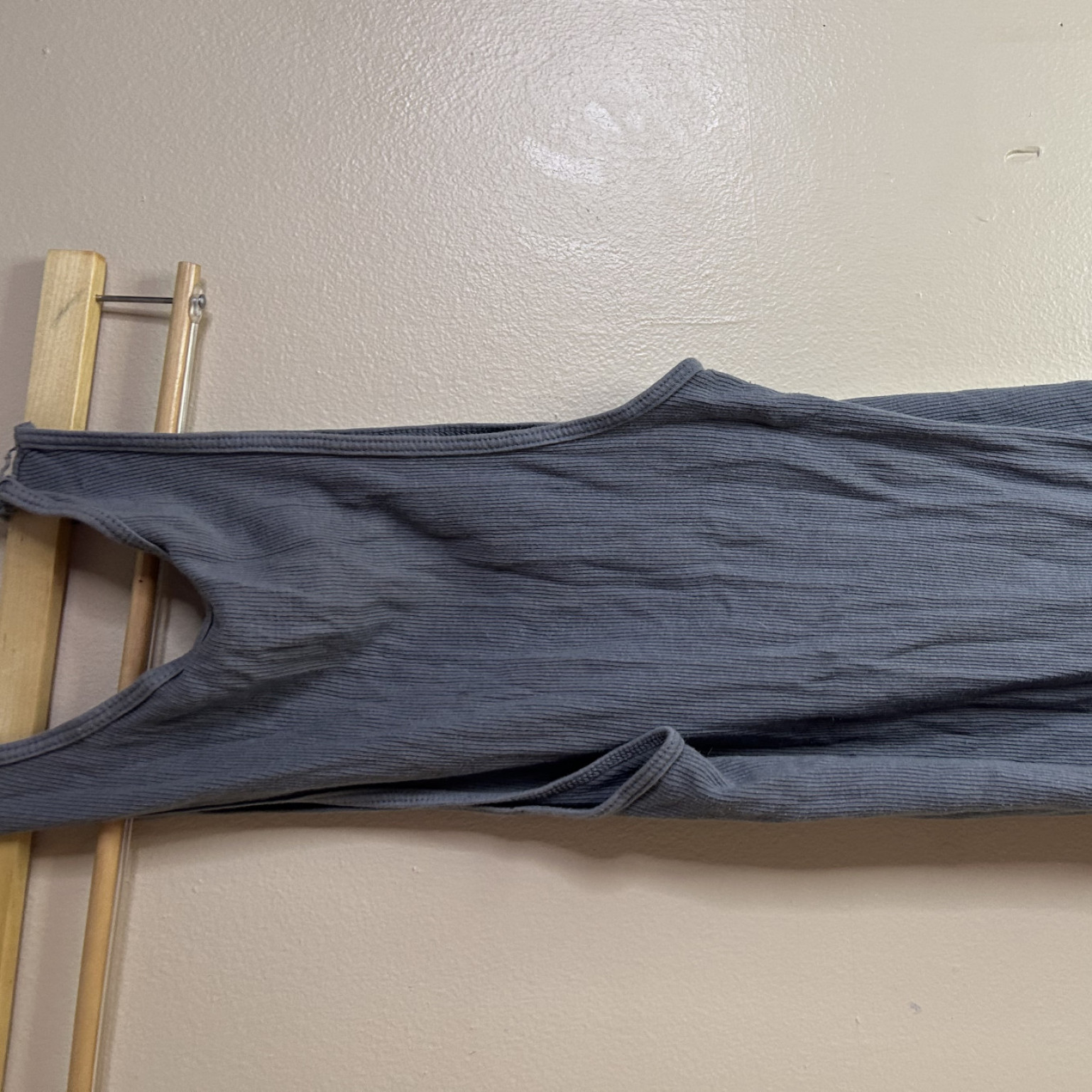 Muscle in Gray Tank Top Male