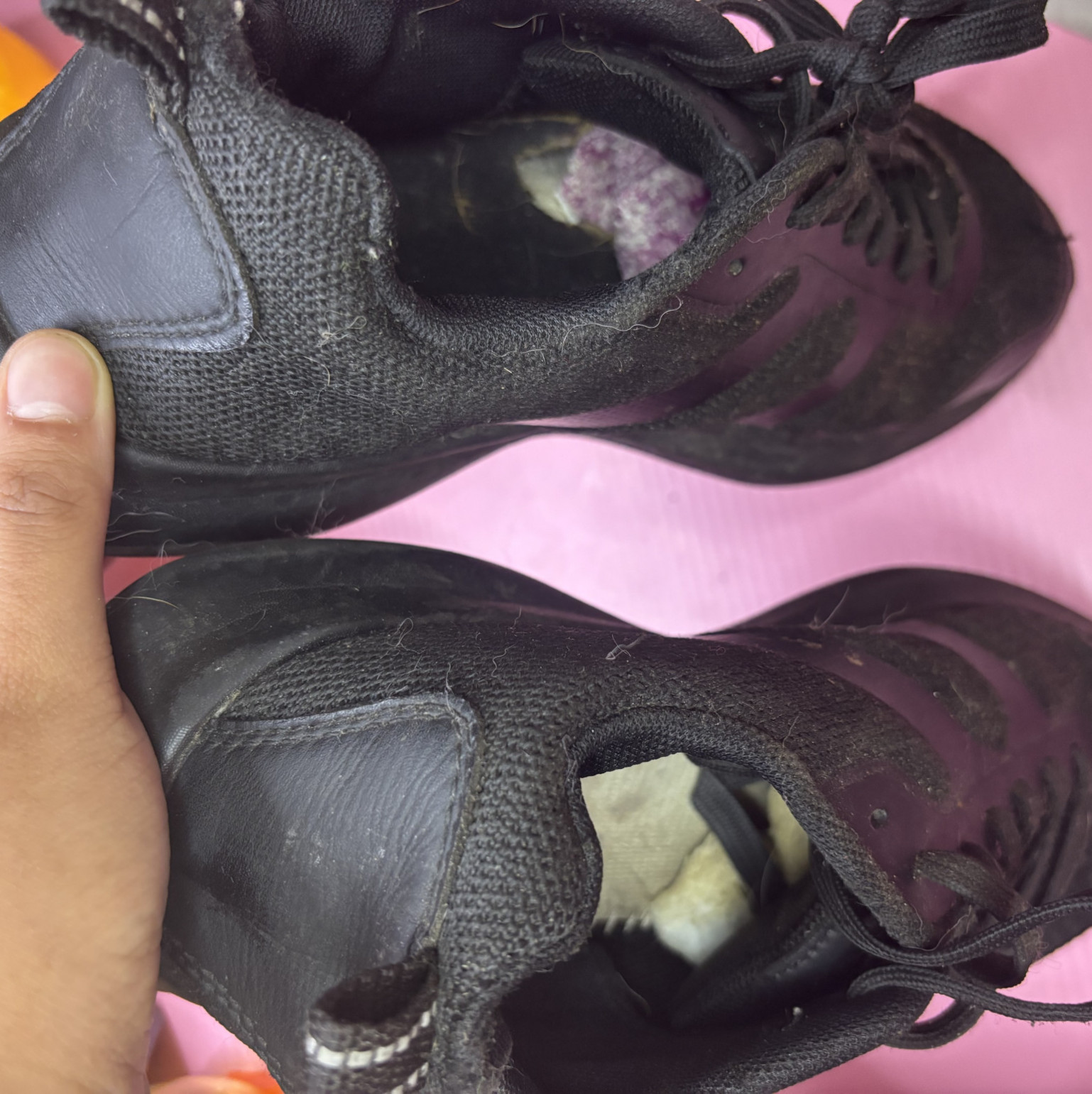 Footsteps of a Waitress Used Sneaks for You