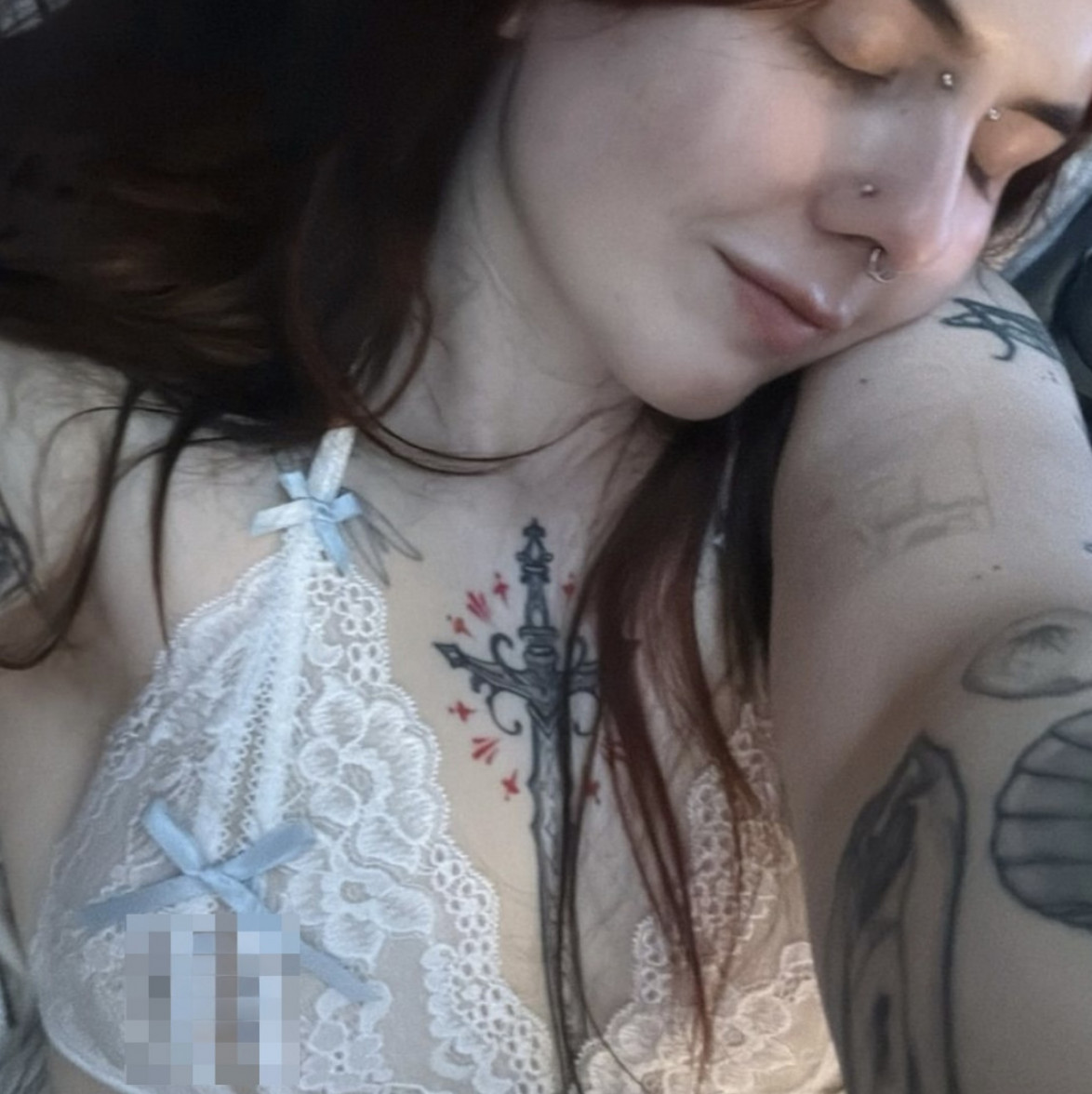 White Lace Lingerie Set