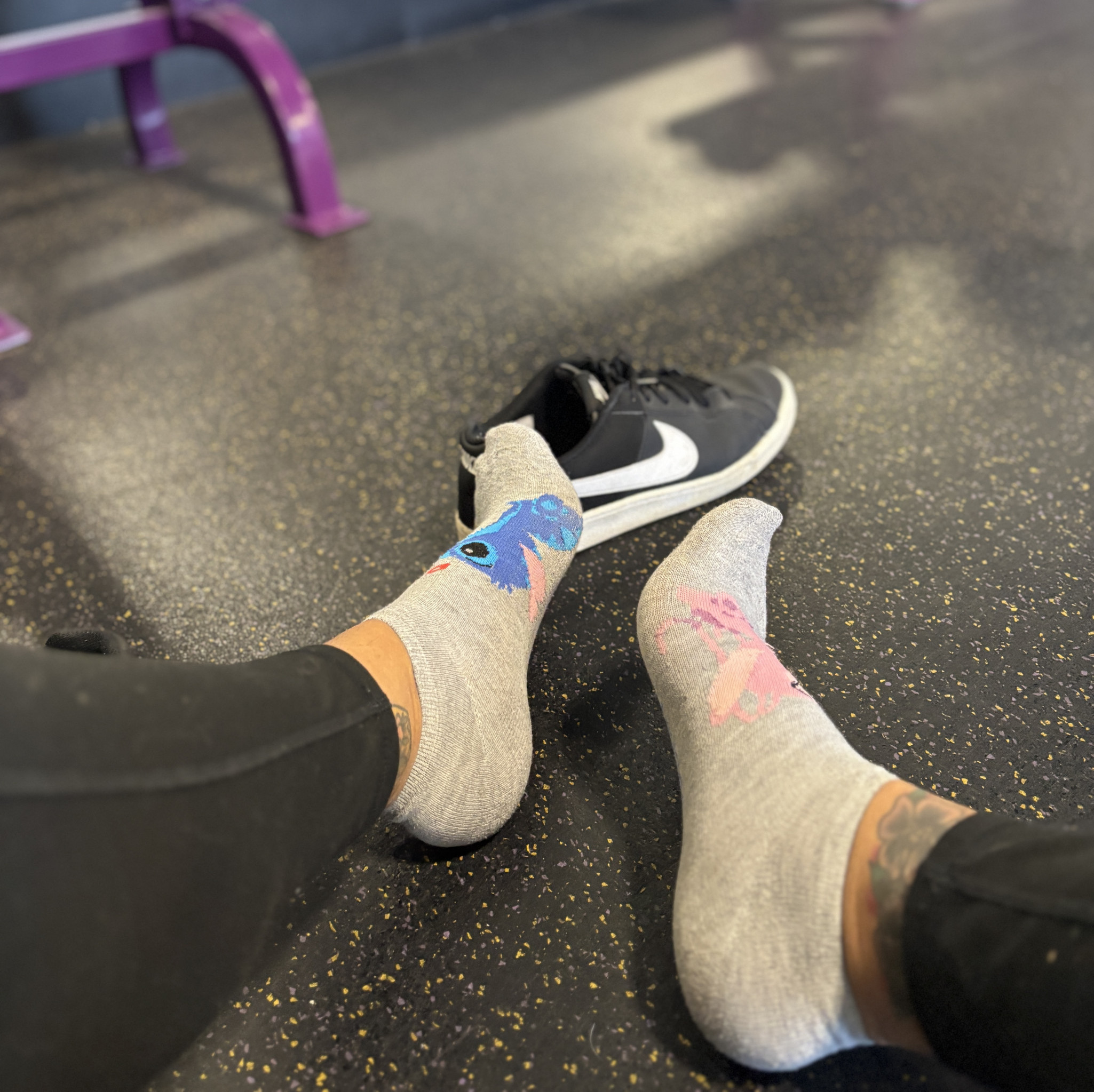 Worn Socks Stitch Ankle Socks